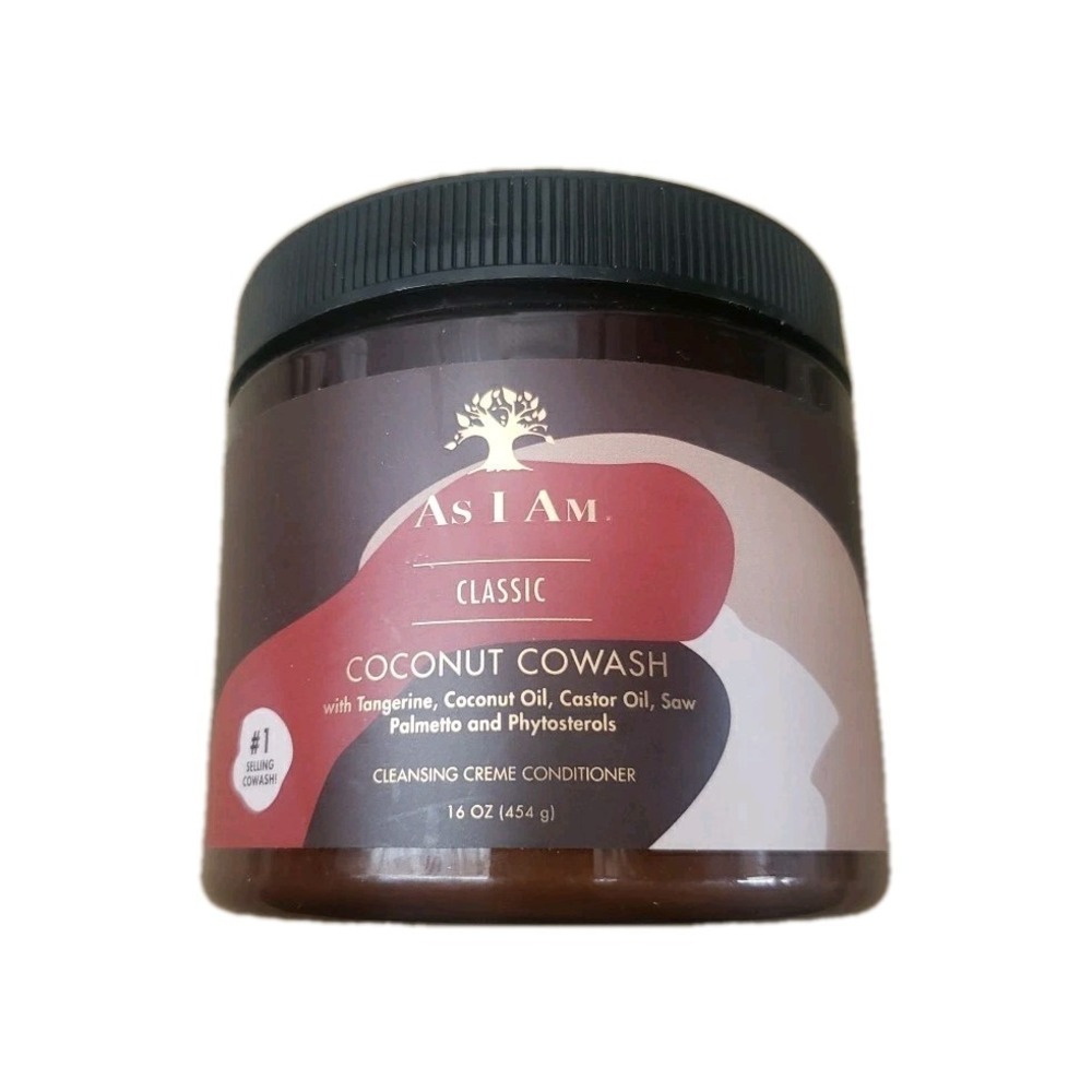 As I Am 002141 Coconut CoWash 16 Oz Cleansing Conditioner
